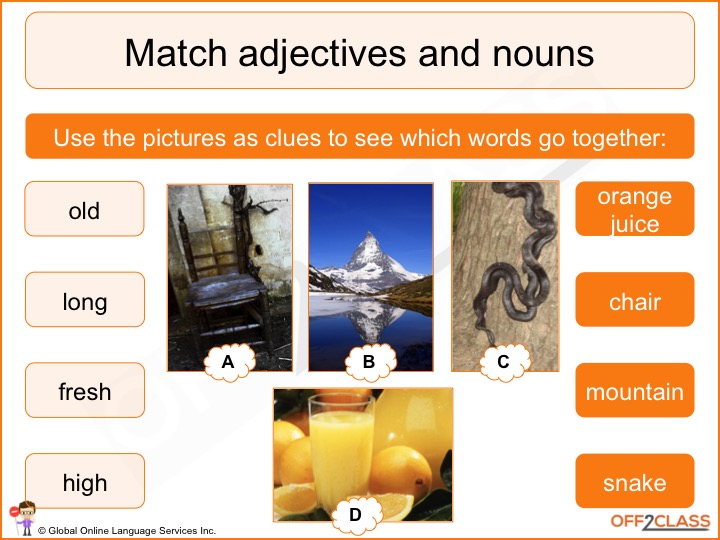 Order Of Adjectives Lesson Plan Series Off2Class